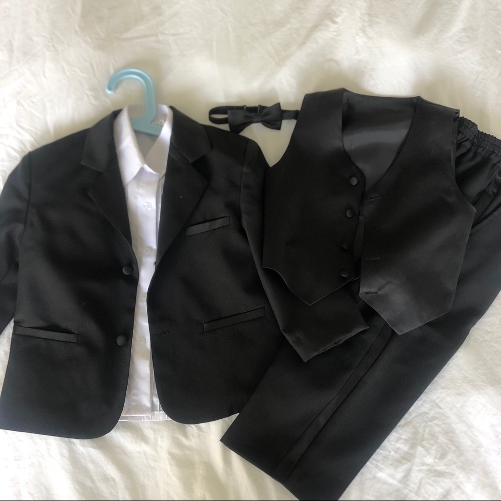 Toddler Boy Tuxedo with Vest
